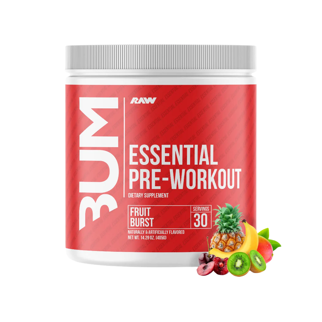 Raw cBUM Essential Pre Entreno