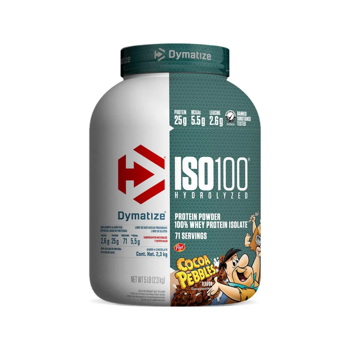 Dymatize Proteina Hydrolyzed  ISO 100  5Lbs