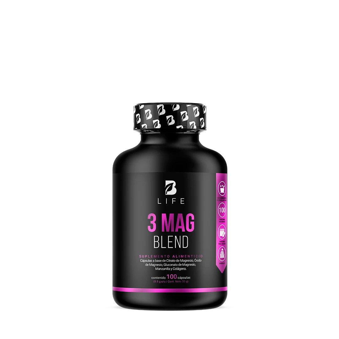 3 Mag Blend B Life. Mezcla de Magnesio con Manzanilla y Colágeno