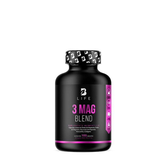 3 Mag Blend B Life. Mezcla de Magnesio con Manzanilla y Colágeno