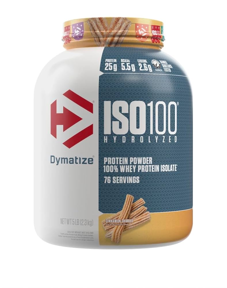 Dymatize Proteina Hydrolyzed  ISO 100  5Lbs