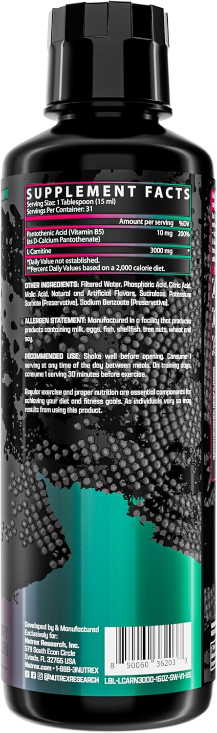 Nutrex L-Carnitina 3000 Liquida