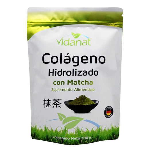Colageno Hidrolizado con Matcha Vidanat
