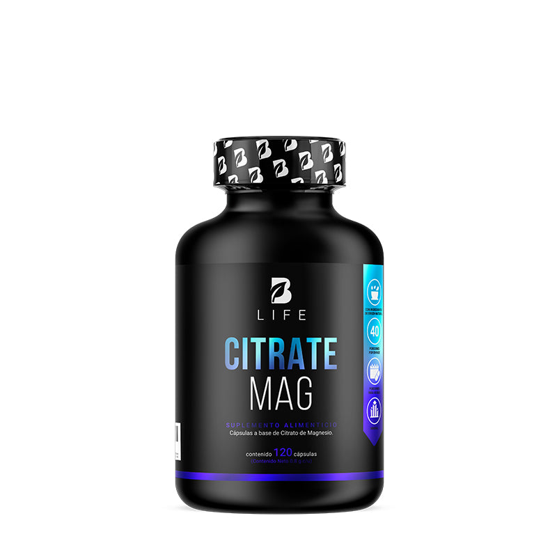 B life Citrato de Magnesio 120 Caps