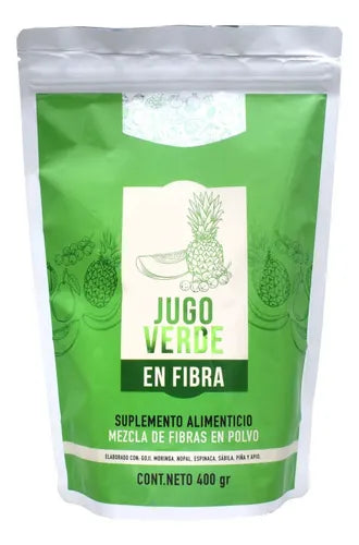 Jugo Verde en Fibra