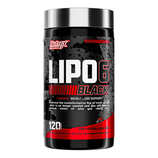 Nutrex Research LIPO 6 Black Ultra Powerful 120 Capsulas