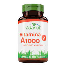 Vitamina A 1000 100 Tabletas