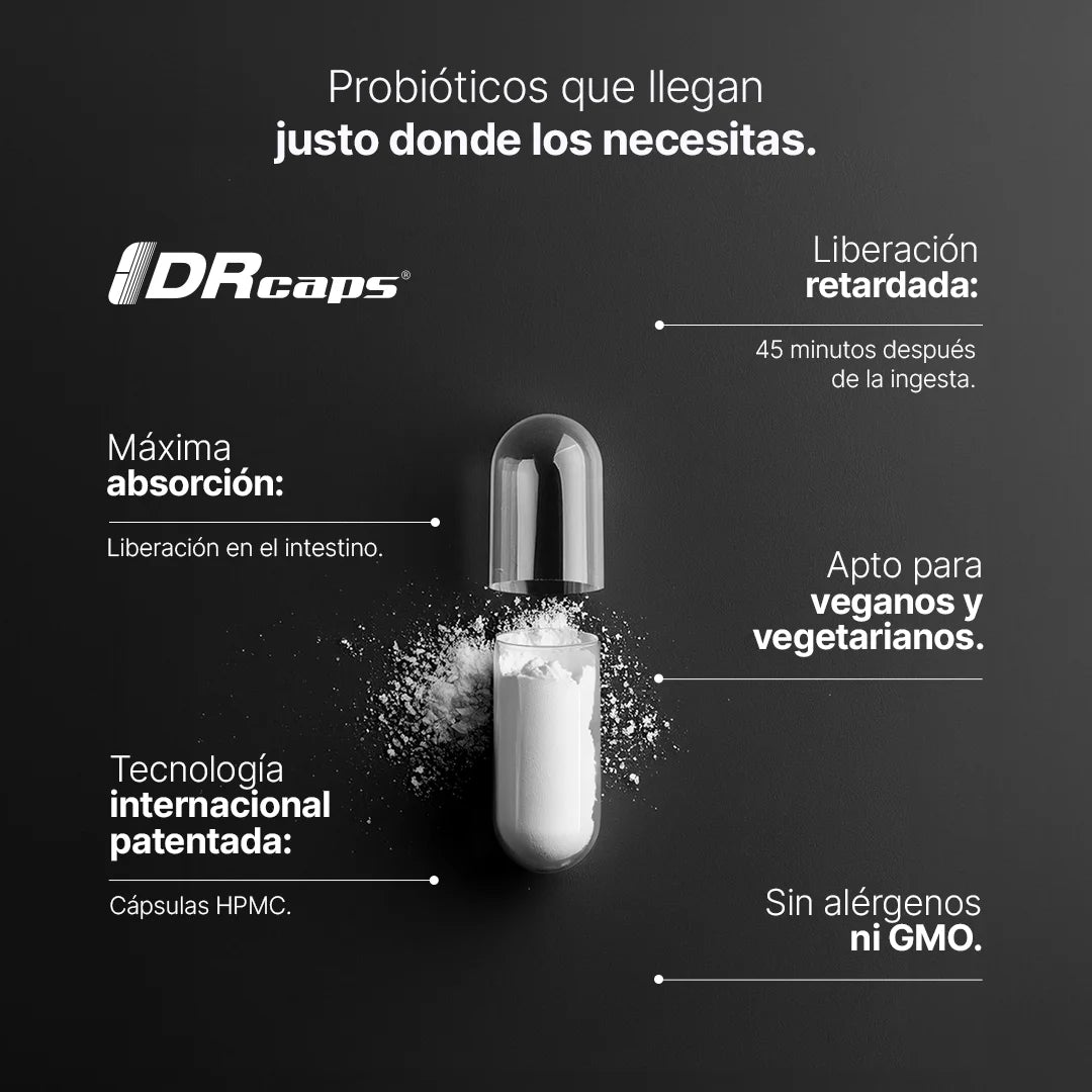 60 Billion Probiotics B Life. Mezcla de Probióticos con Inulina de Agave