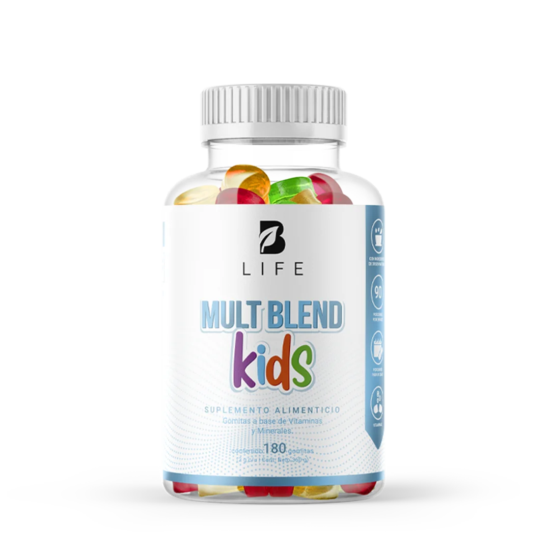 Gomitas Mult Blend Kids B Life. Multivitaminas en Gomitas