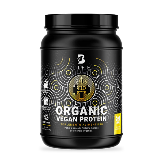 Organic Vegan Protein  B Life. Mezcla en Polvo con Proteína Vegetal