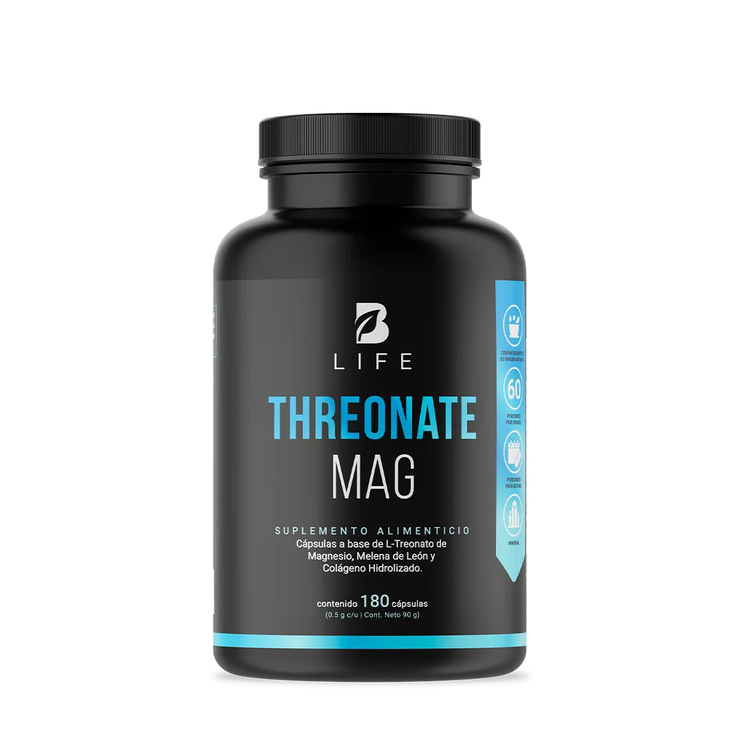 Threonate Mag | L-Treonato de Magnesio 180 Caps