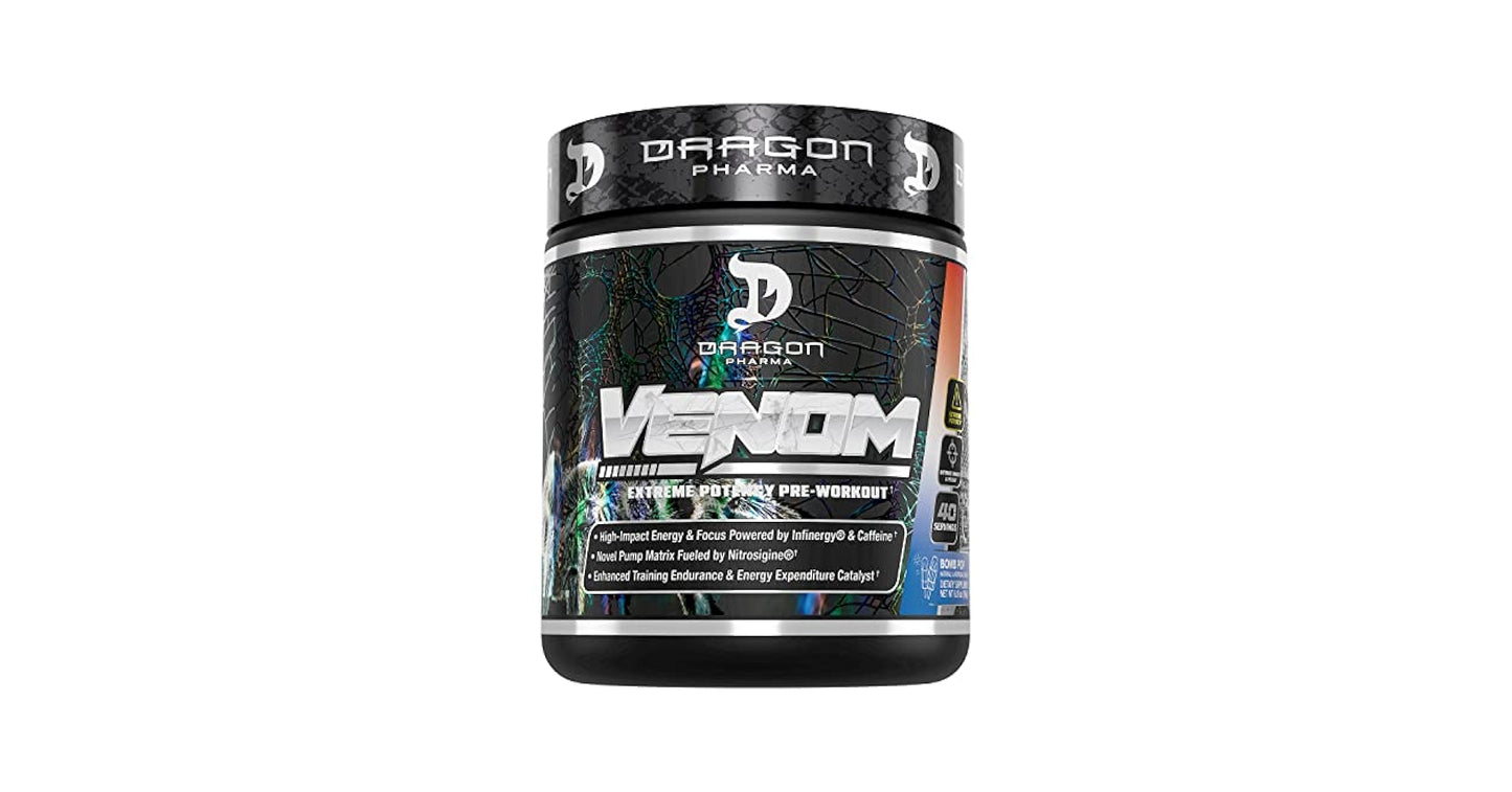 Dragon Pharma Venom Potencia Extrema Pre Entreno