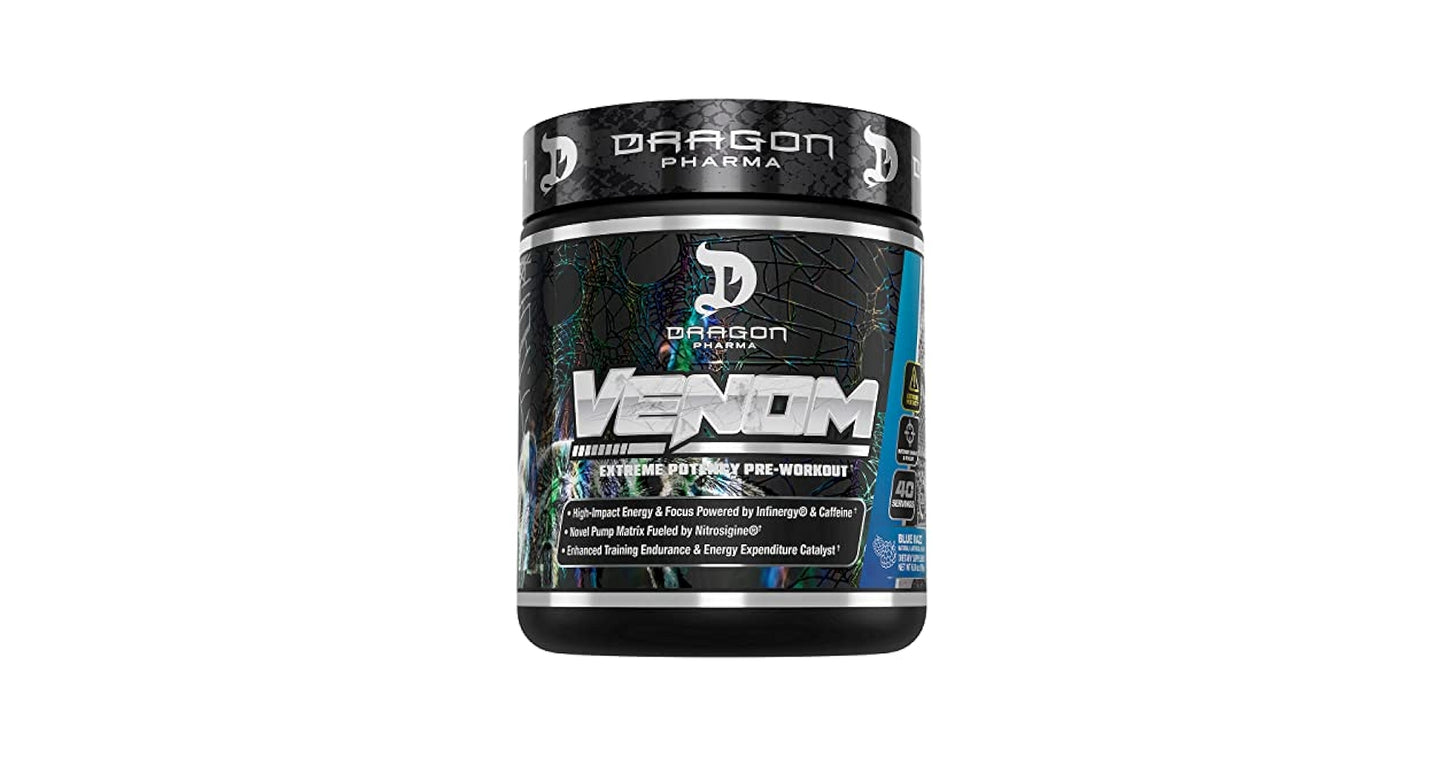 Dragon Pharma Venom Potencia Extrema Pre Entreno