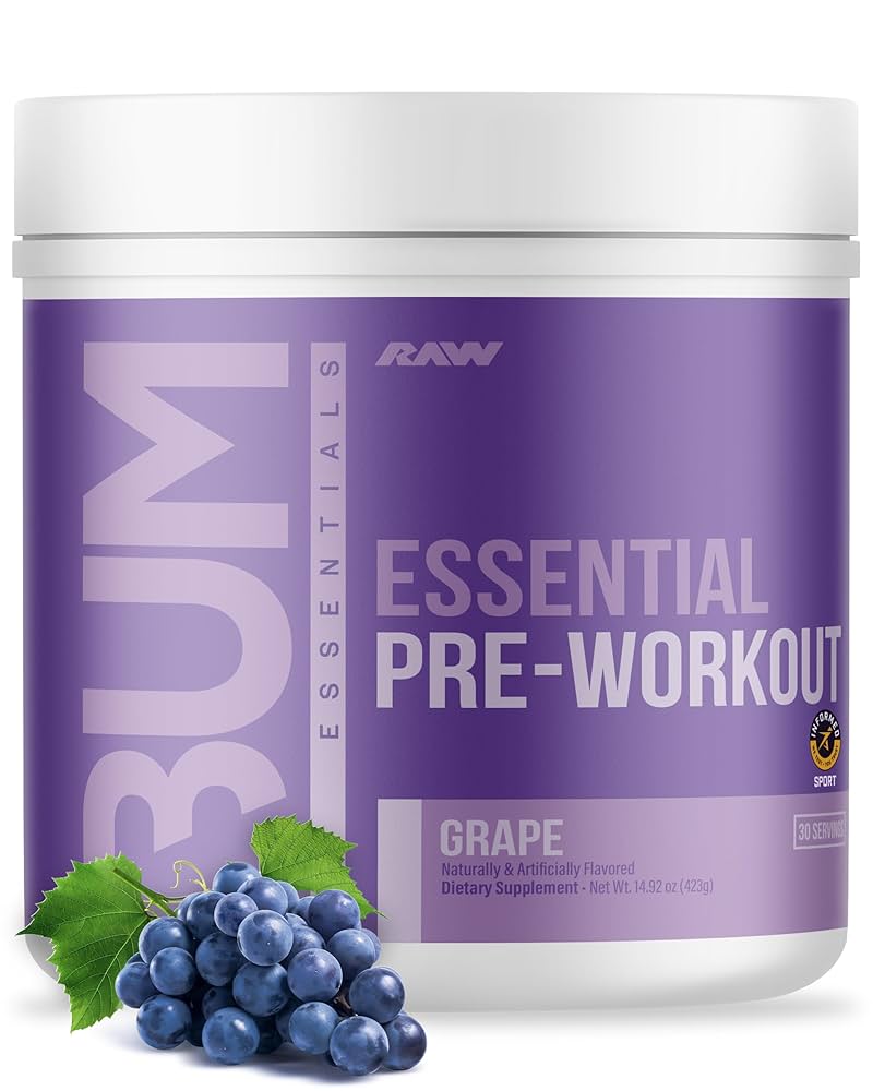 Raw cBUM Essential Pre Entreno