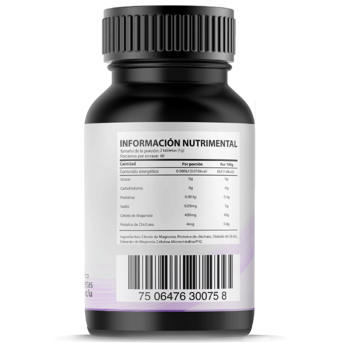 Natural Energy CITRATO MAGNESIO NATURAL E. 120 tab