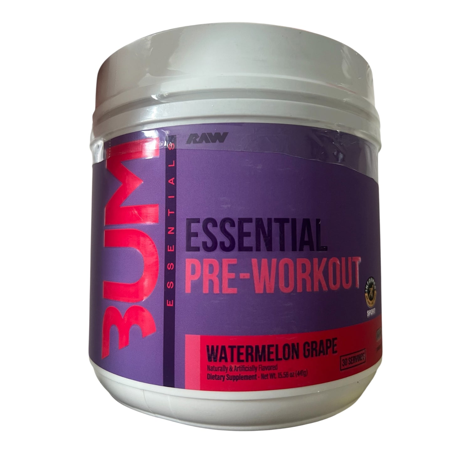 Raw cBUM Essential Pre Entreno