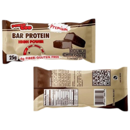Barra de  25g de Proteina Power God