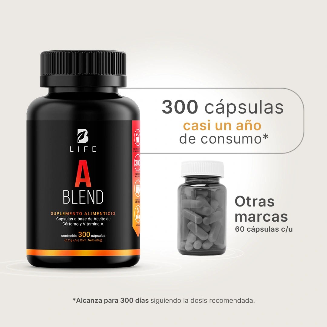 A Blend B Life. Vitamina A con Aceite de Cártamo