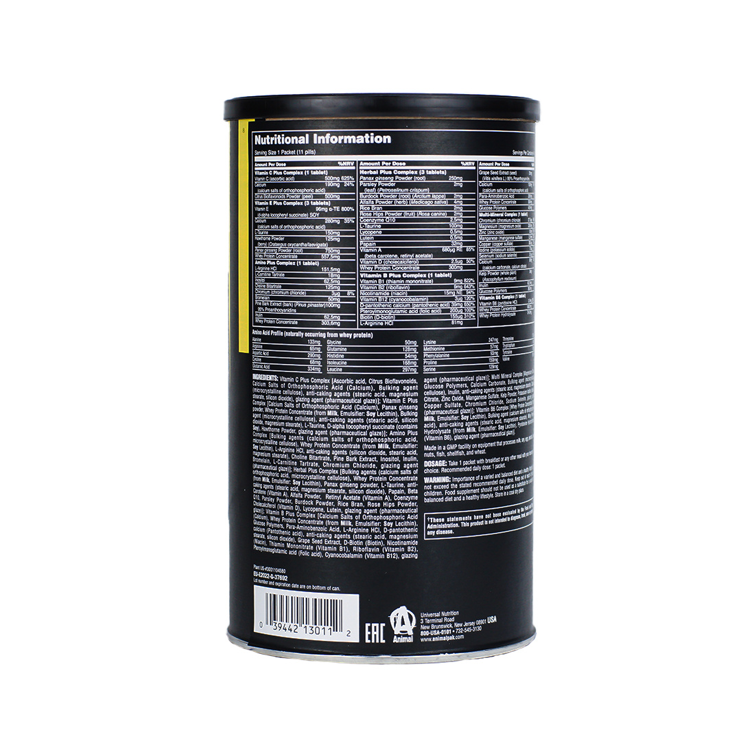 Universal Nutrition Animal Pack Multivitaminico