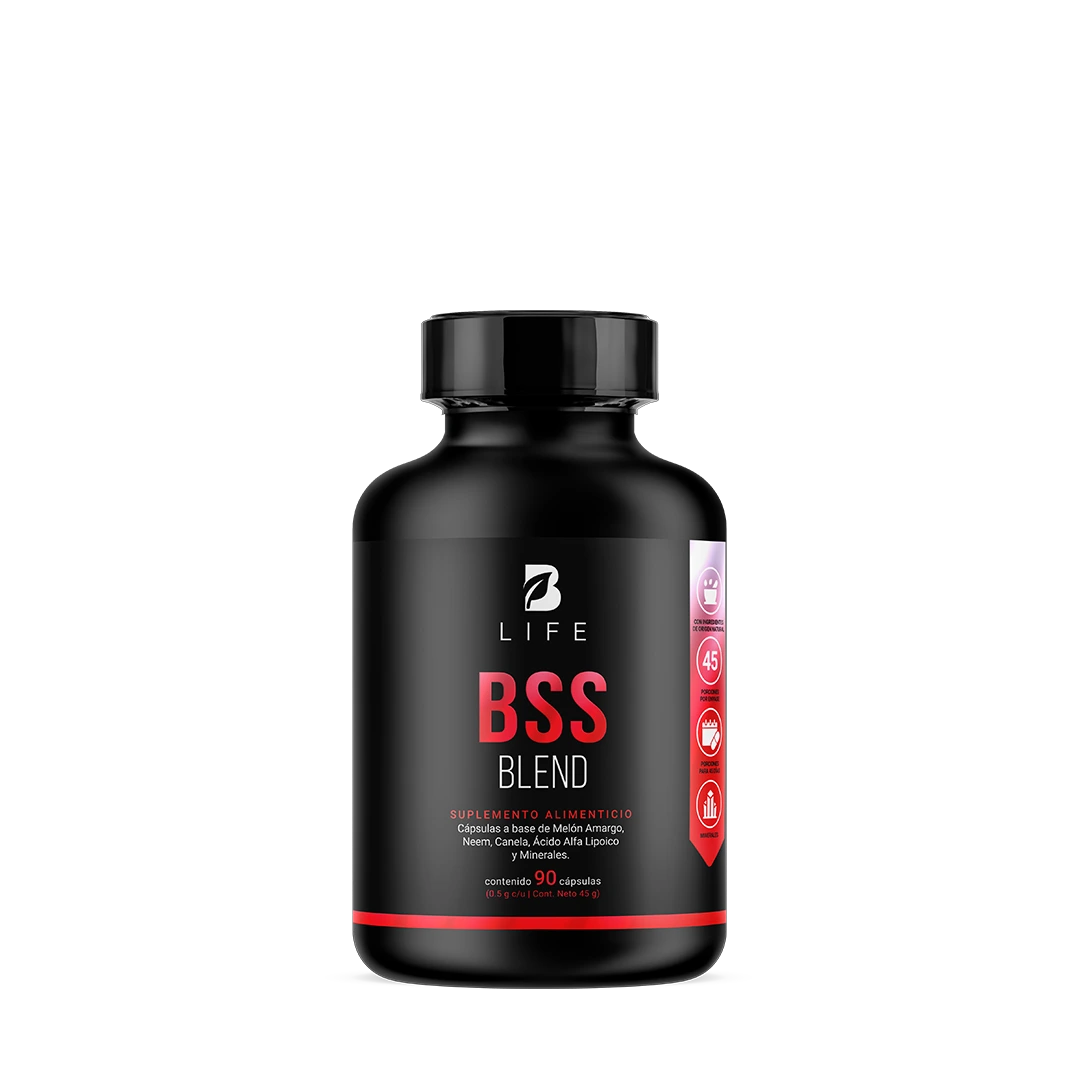 BSS B Life. Mezcla Nutricional con Melón Amargo, Neem y Canela 180 Caps