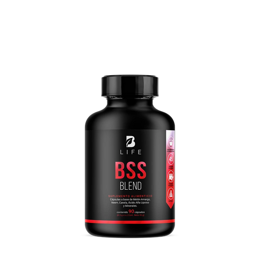 BSS B Life. Mezcla Nutricional con Melón Amargo, Neem y Canela 180 Caps