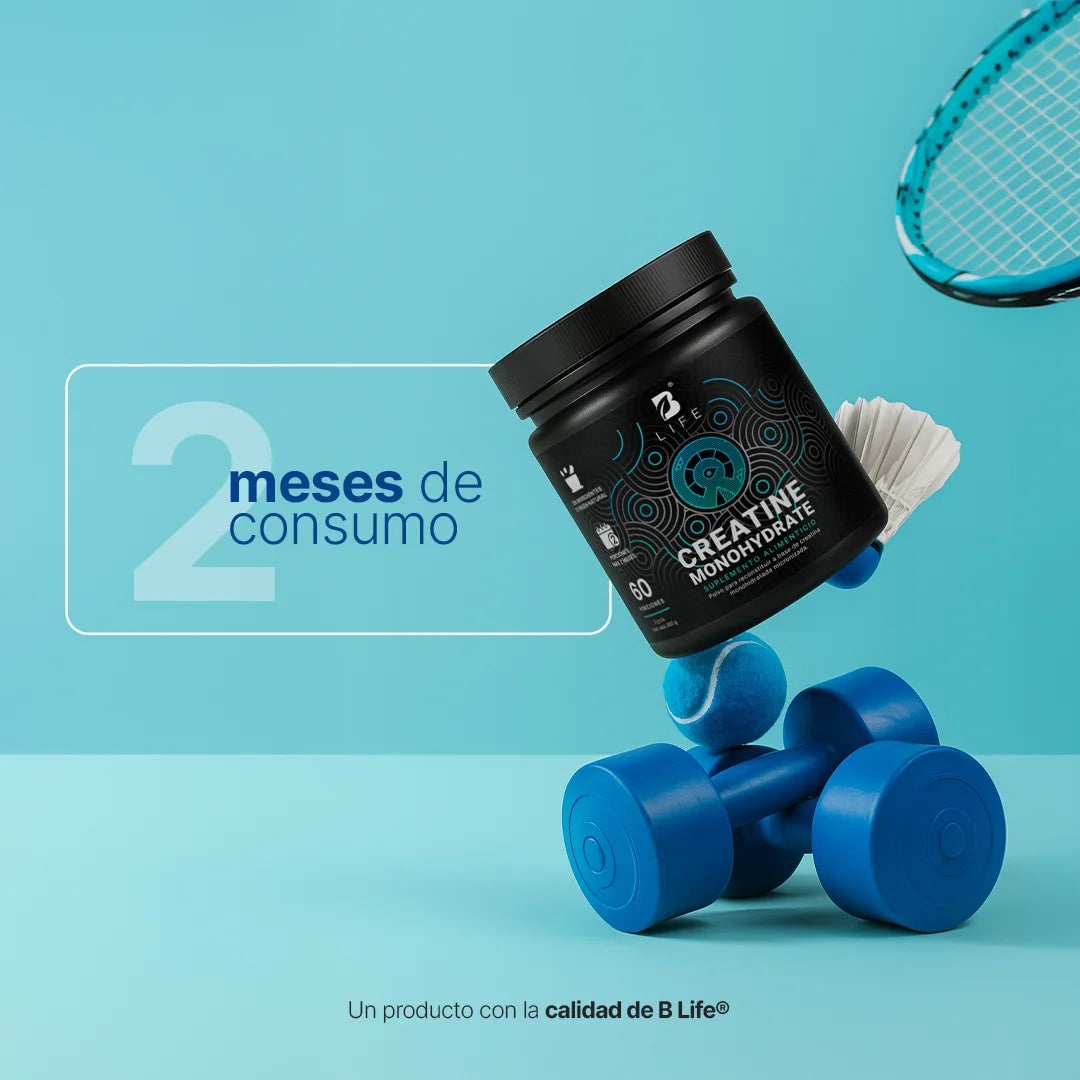 Creatine Monohydrate Powder | Creatina Monohidratada en Polvo