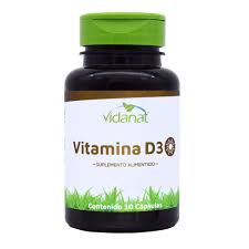 Vitamina D3 30 Capsulas