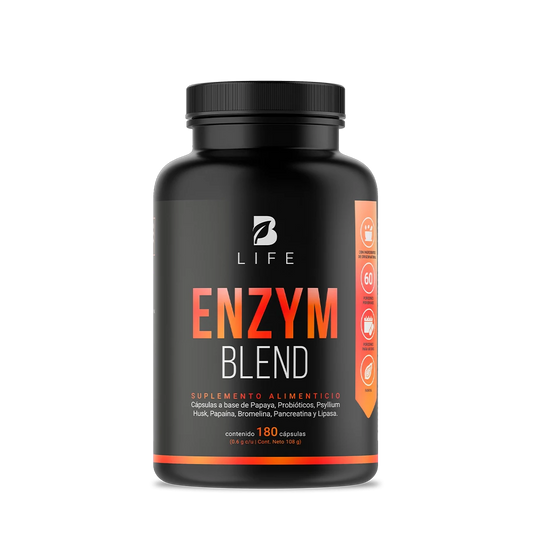 Enzym Blend B Life. Mezcla de Enzimas Digestivas y Extractos Naturales