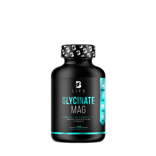 Glicinato de Magnesio | Alta Absorción | 1800 mg por porción | B Life