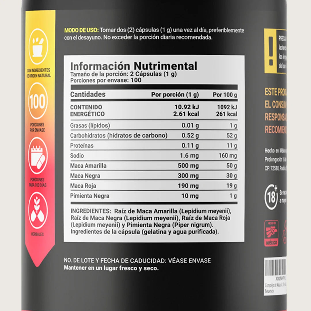 Maca Blend | Raíz de Maca