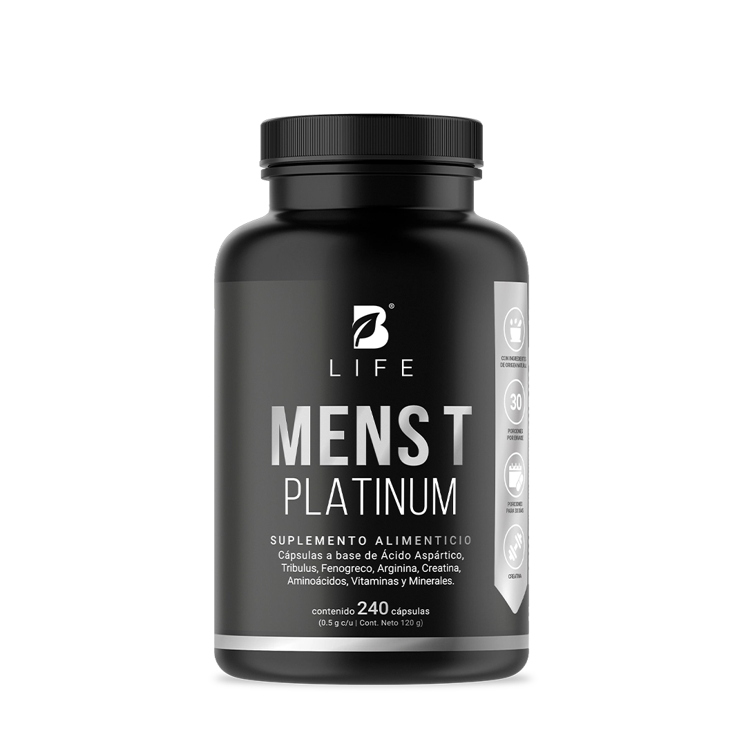Mens T Platinum B Life. Fórmula para Hombre Platinum 240 Caps