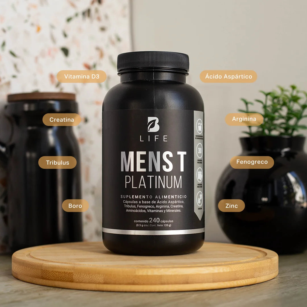 Mens T Platinum B Life. Fórmula para Hombre Platinum 240 Caps
