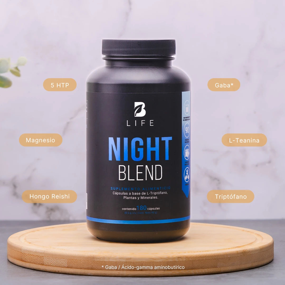 Night Blend | Mezcla de Gaba, Reishi y Otros
