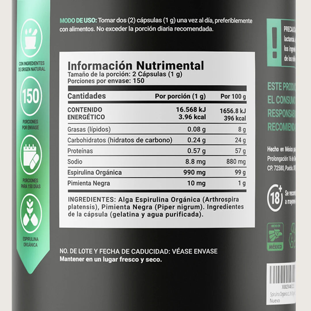 Organic Spirulina | Espirulina Orgánica