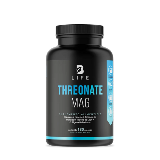 Threonate Mag | L-Treonato de Magnesio 180 Caps